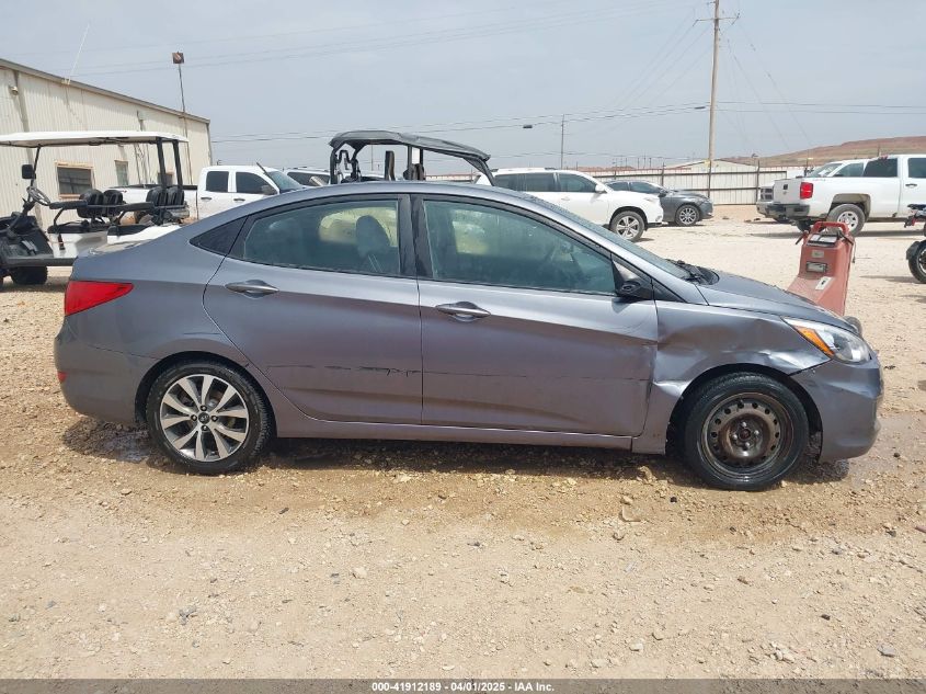 2017 Hyundai Accent Value Edition VIN: KMHCT4AEXHU320738 Lot: 41912189