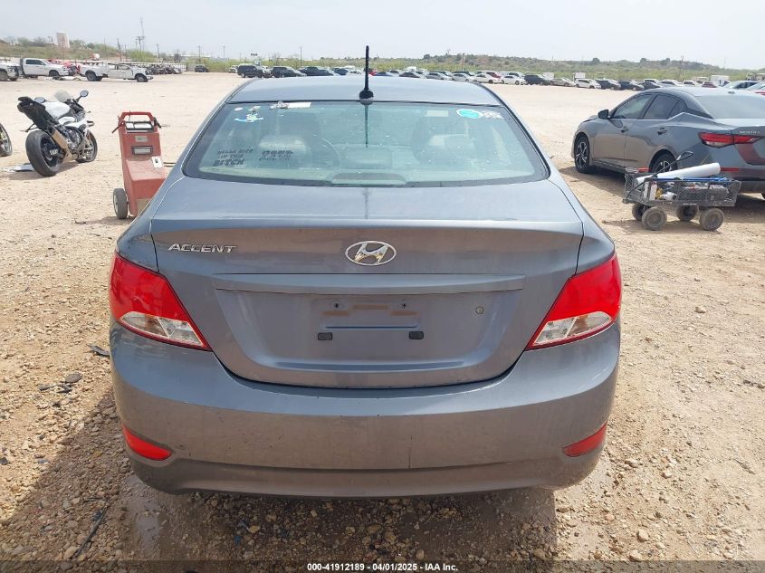 2017 Hyundai Accent Value Edition VIN: KMHCT4AEXHU320738 Lot: 41912189