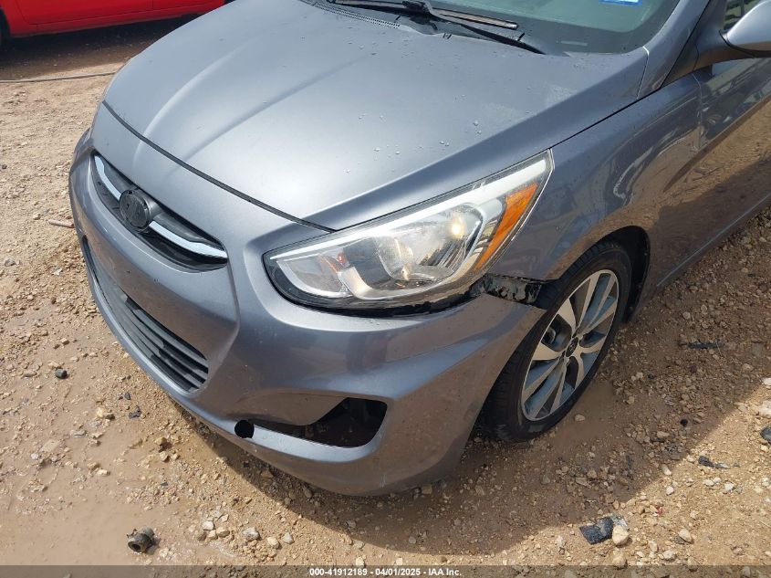 2017 Hyundai Accent Value Edition VIN: KMHCT4AEXHU320738 Lot: 41912189