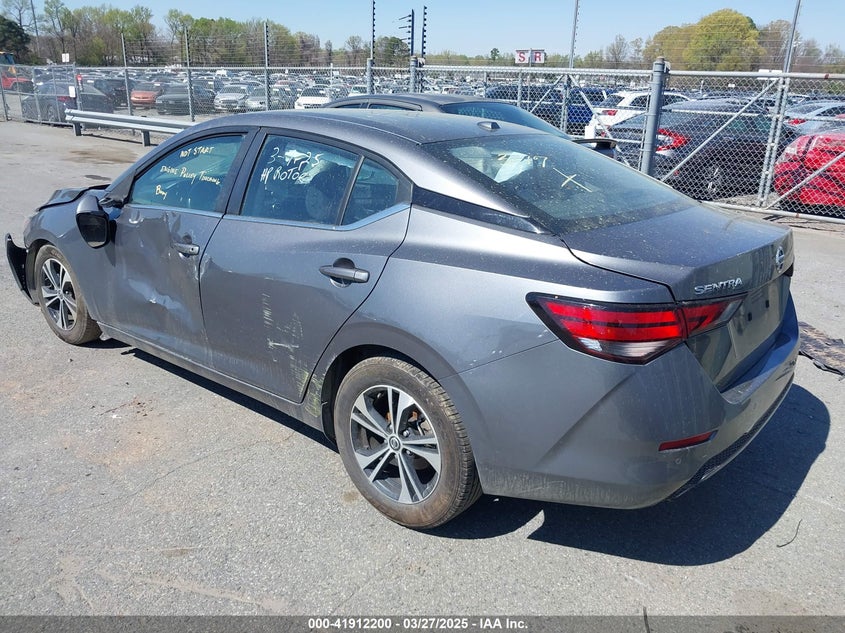 2022 NISSAN SENTRA auction photo 3
