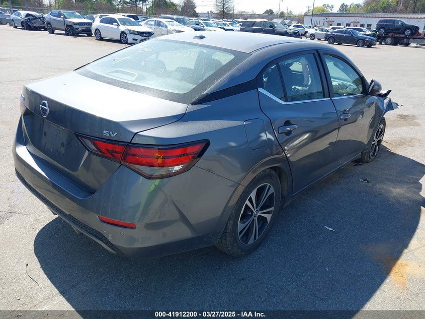 2022 NISSAN SENTRA auction photo 4