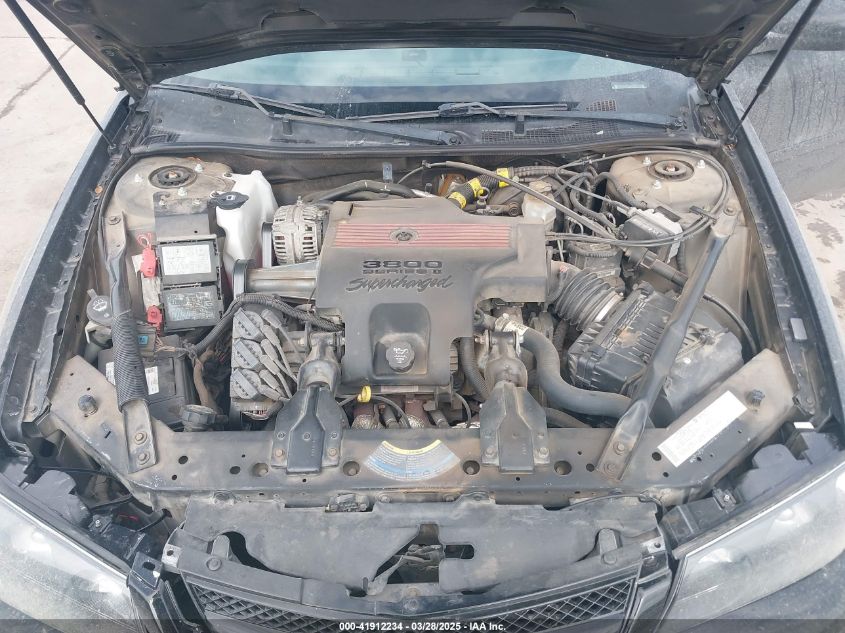 2004 Chevrolet Impala Ss Supercharged VIN: 2G1WP521149278838 Lot: 41912234