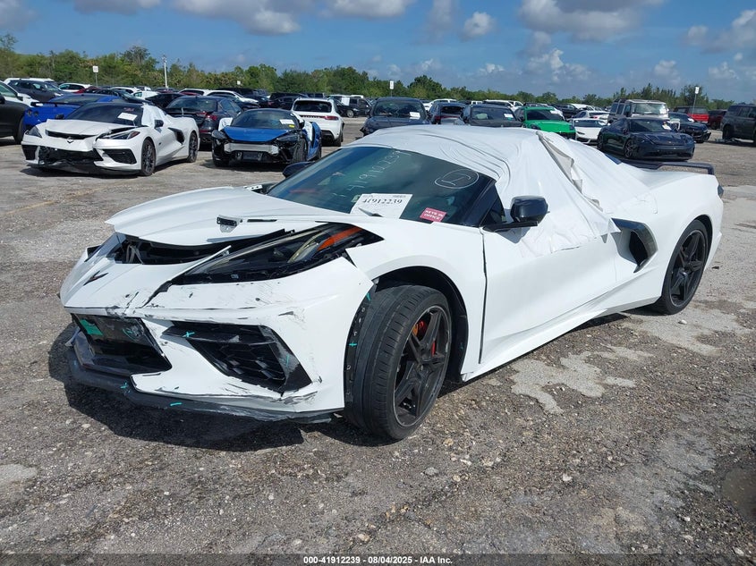 Vin: 1g1yb3d45n5118575, lot: 42403579, chevrolet corvette stingray rwd  2lt 20222