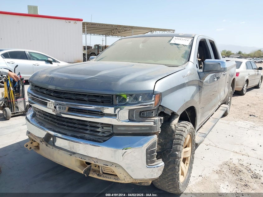 2020 CHEVROLET SILVERADO 1500 VIN: 1GCRYDED8LZ340970