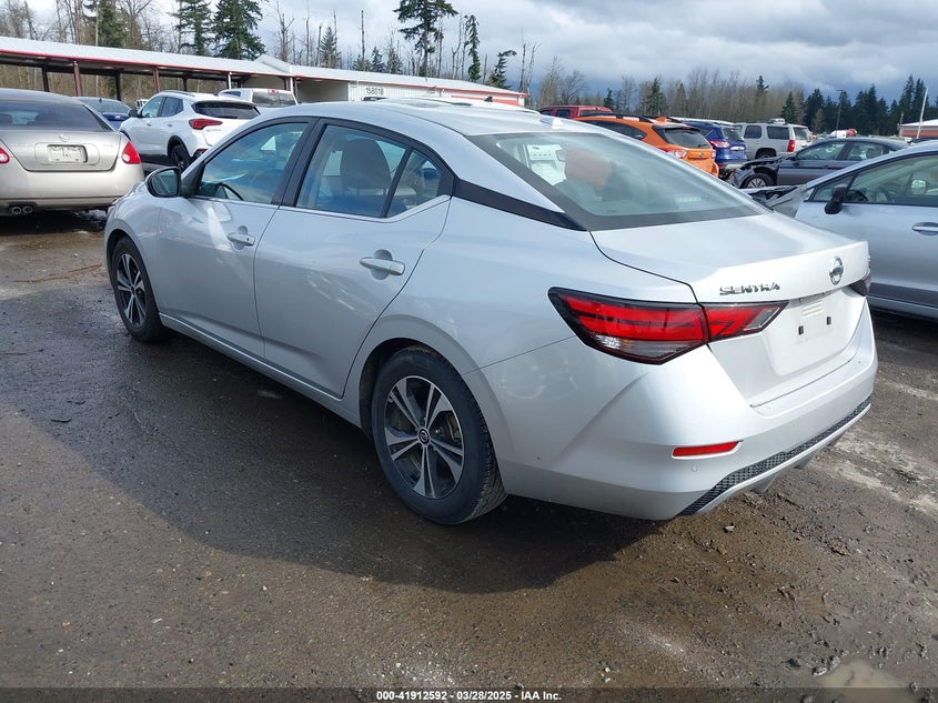 VIN 3N1AB8CV6MY294376 2021 NISSAN SENTRA SV XTRONIC CVT