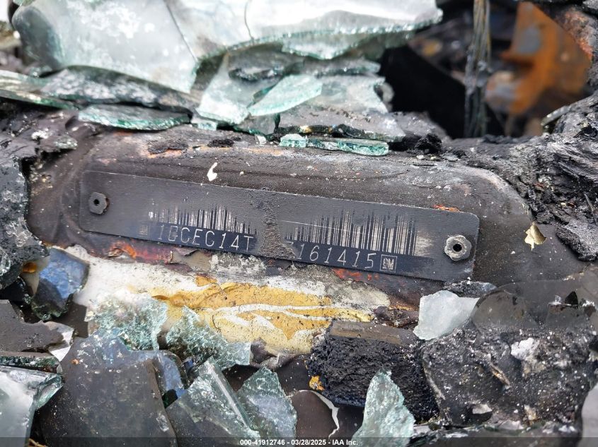 2004 Chevrolet Silverado 1500 Work Truck VIN: 1GCEC14T84Z161415 Lot: 41912746