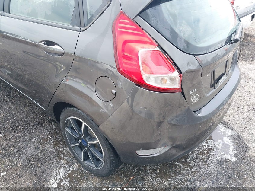 2017 FORD FIESTA VIN: 3FADP4EJ7HM163989