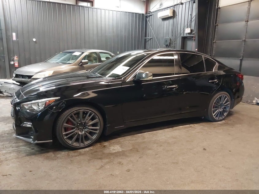 2018 INFINITI Q50 3.0T RED SPORT 400 - JN1FV7AR8JM481761