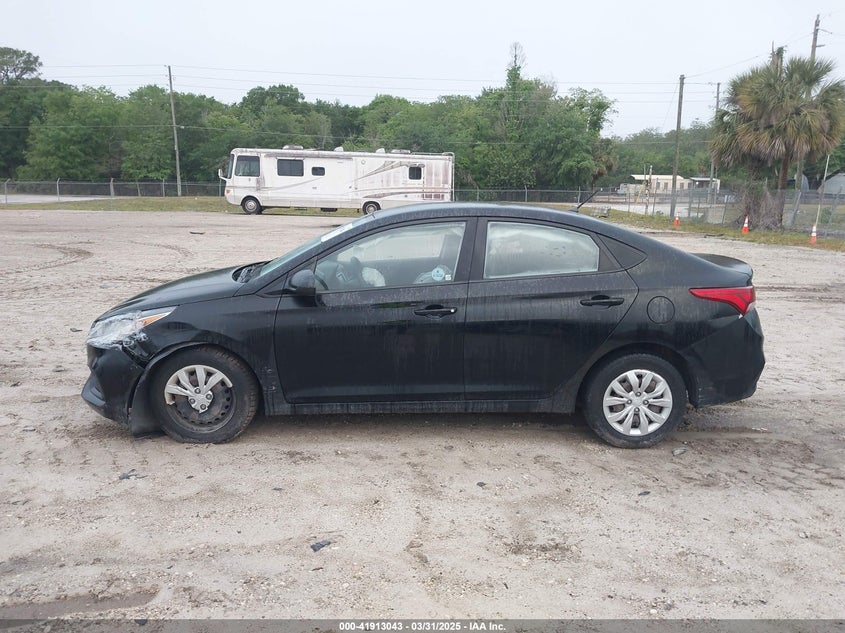2020 Hyundai Accent 1.6 Se Black Lot 111041913043 Vin 3KPC24A62LE093097