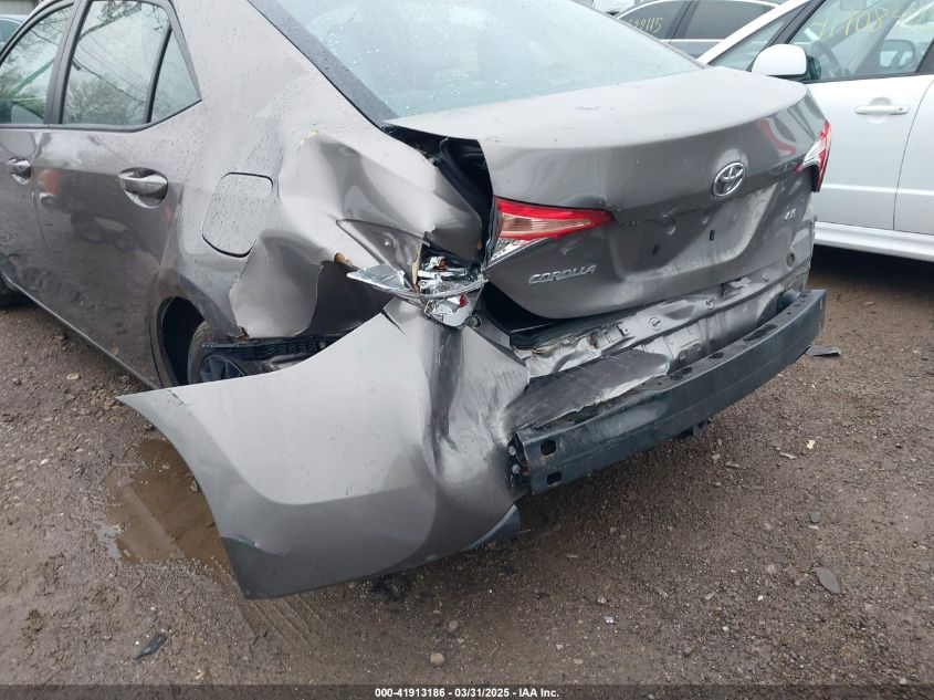 2017 Toyota Corolla Le VIN: 5YFBURHE8HP656157 Lot: 41913186