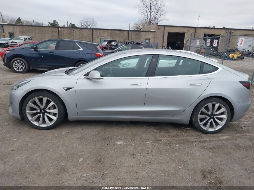 2018 Tesla Model 3 Long Range/Performance VIN: 5YJ3E1EBXJF116906 Lot: 41913259