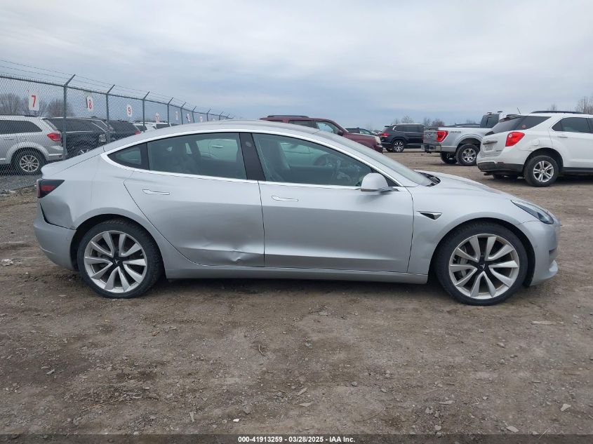 2018 Tesla Model 3 Long Range/Performance VIN: 5YJ3E1EBXJF116906 Lot: 41913259