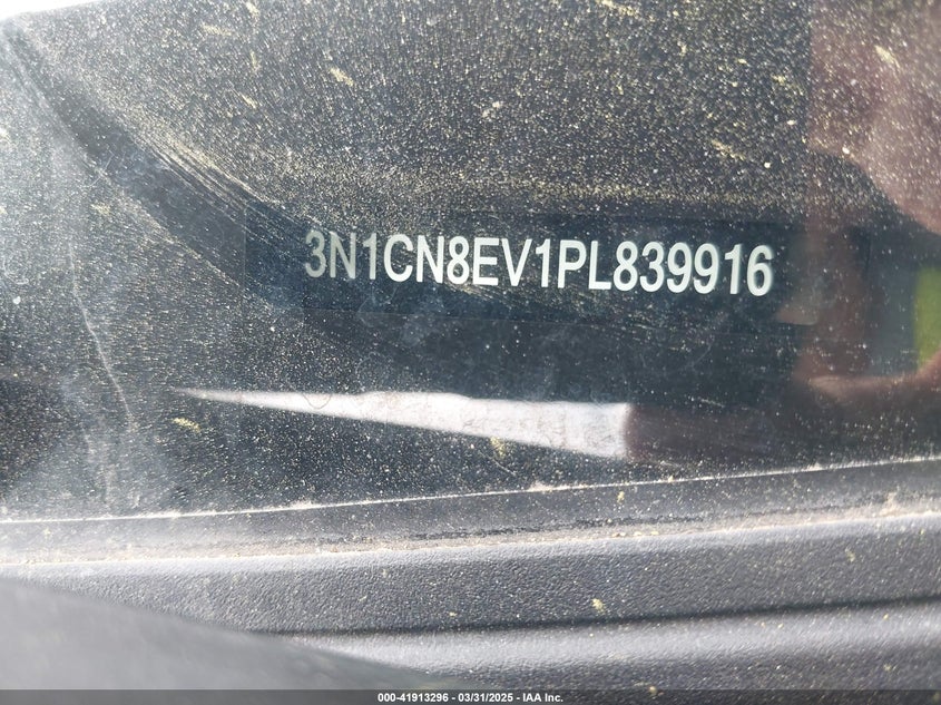2023 NISSAN VERSA VIN: 3N1CN8EV1PL839916