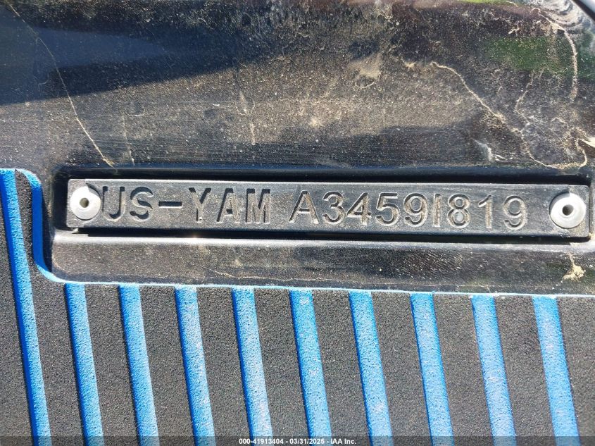 2019 Yamaha Other VIN: XXXXXYAMA34591819 Lot: 41913404
