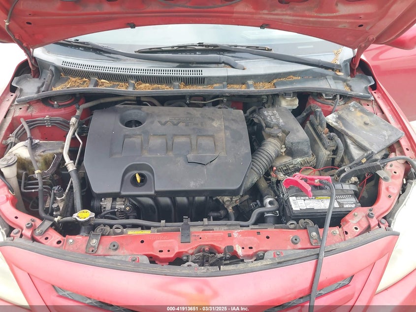 2011 TOYOTA COROLLA VIN: 2T1BU4EE2BC601203