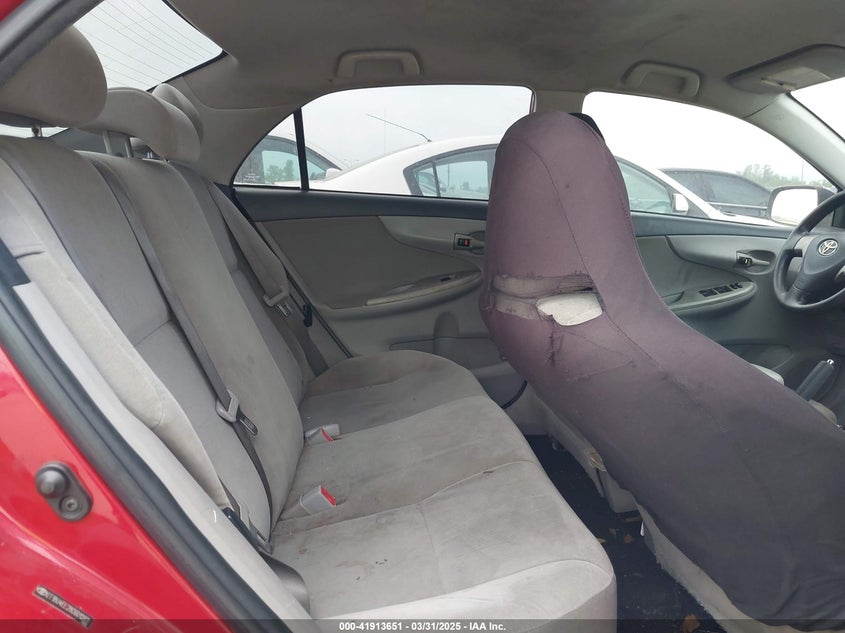 2011 TOYOTA COROLLA VIN: 2T1BU4EE2BC601203