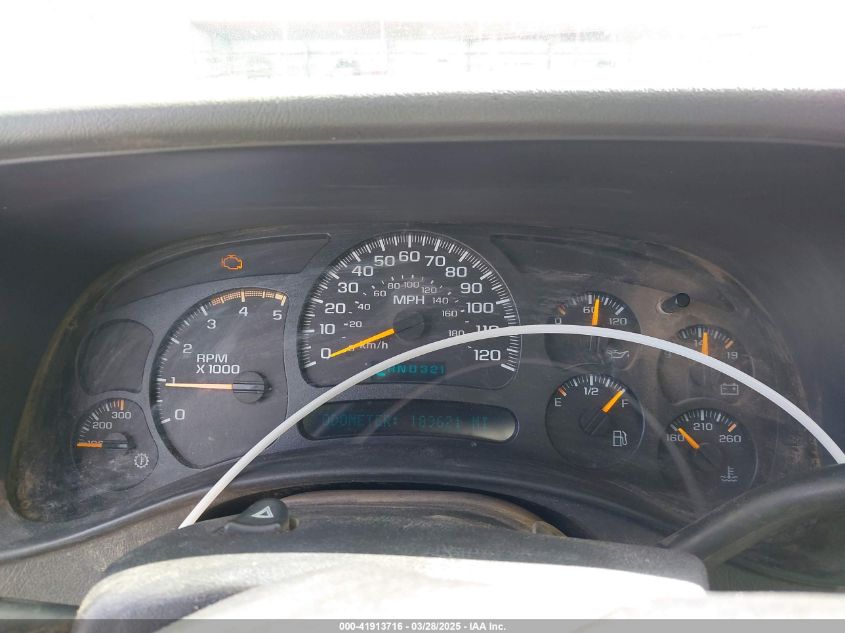 2005 Chevrolet Silverado 2500Hd Ls VIN: 1GCHK23295F831071 Lot: 41913716