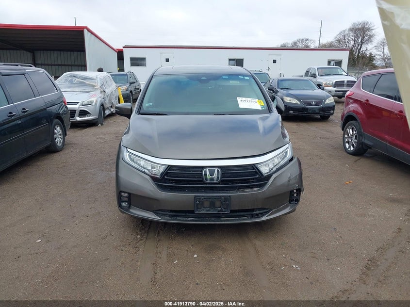 2021 HONDA ODYSSEY VIN: 5FNRL6H78MB012780