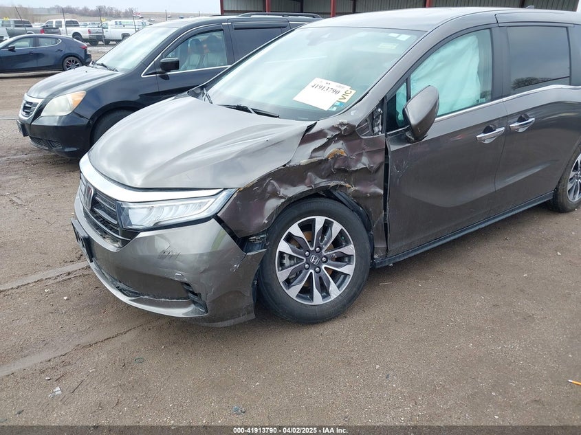 2021 HONDA ODYSSEY VIN: 5FNRL6H78MB012780