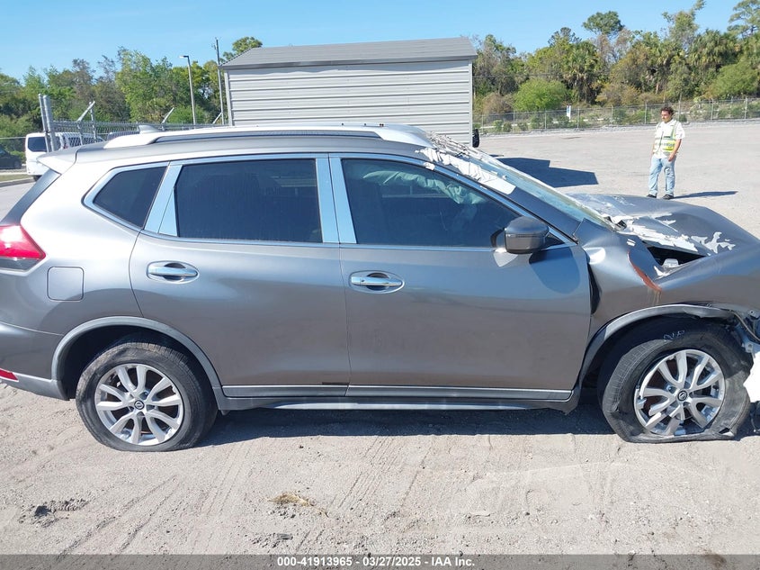 2017 Nissan Rogue Sv VIN: KNMAT2MT7HP559334 Lot: 41913965