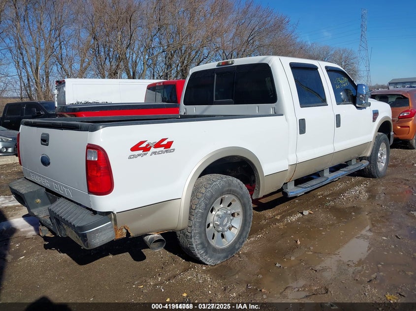2008 FORD F-250 VIN: 1FTSW21R78EB38942