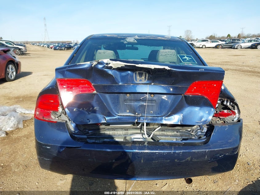 2007 HONDA CIVIC VIN: 1HGFA16567L055806
