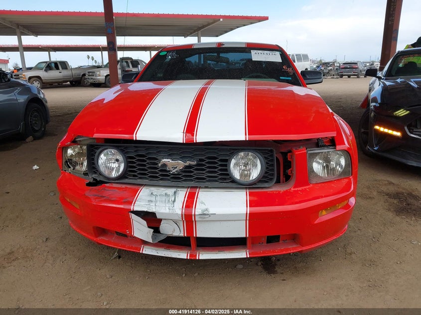 2006 FORD MUSTANG VIN: 1ZVFT82HX65257131