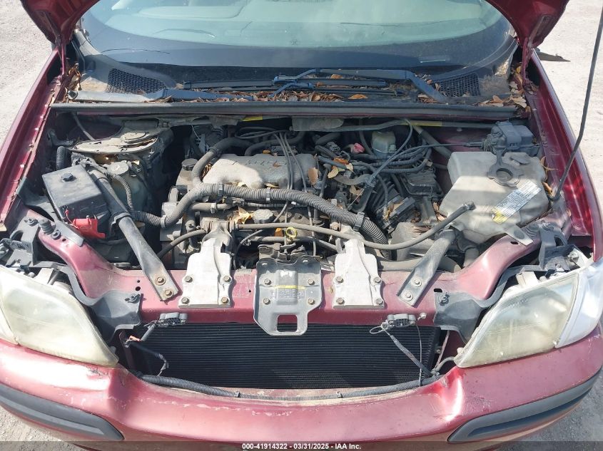 2002 Chevrolet Venture Ls VIN: 1GNDX03E52D187145 Lot: 41914322