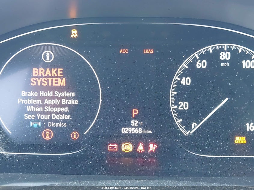 2020 HONDA ACCORD VIN: 1HGCV2F95LA019725