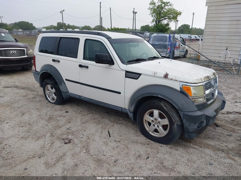 2007 DODGE NITRO VIN: 1D8GT28K27W551689