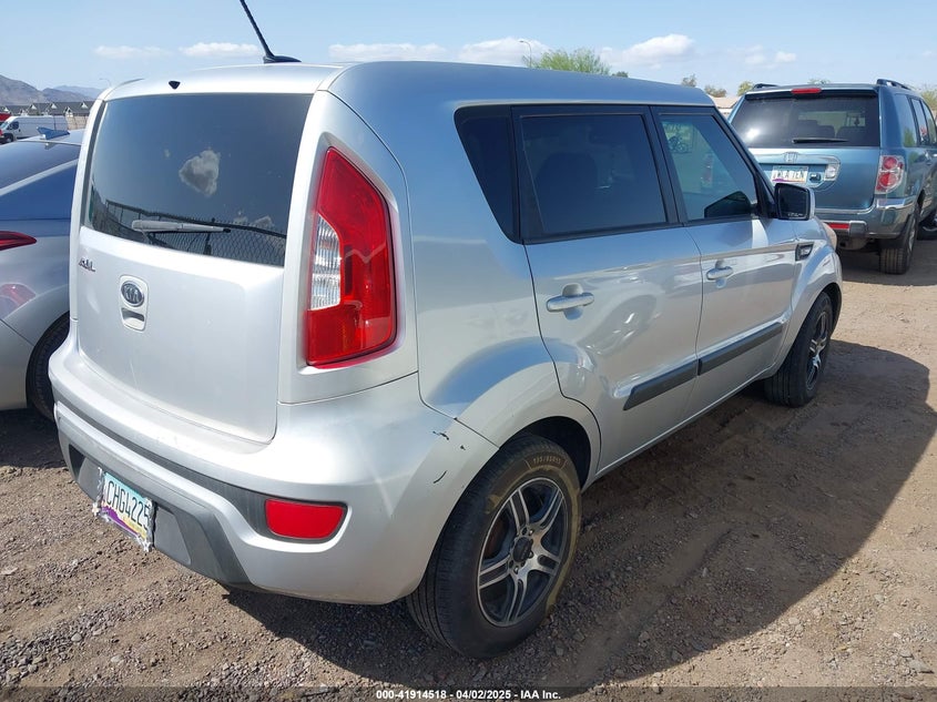 2012 KIA SOUL VIN: KNDJT2A52C7437012