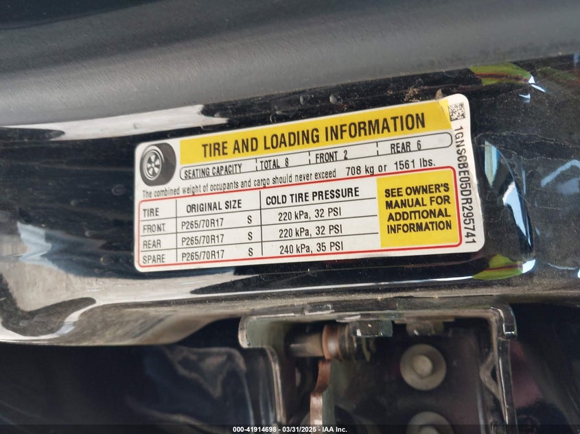 2013 CHEVROLET TAHOE LT - 1GNSCBE05DR295741