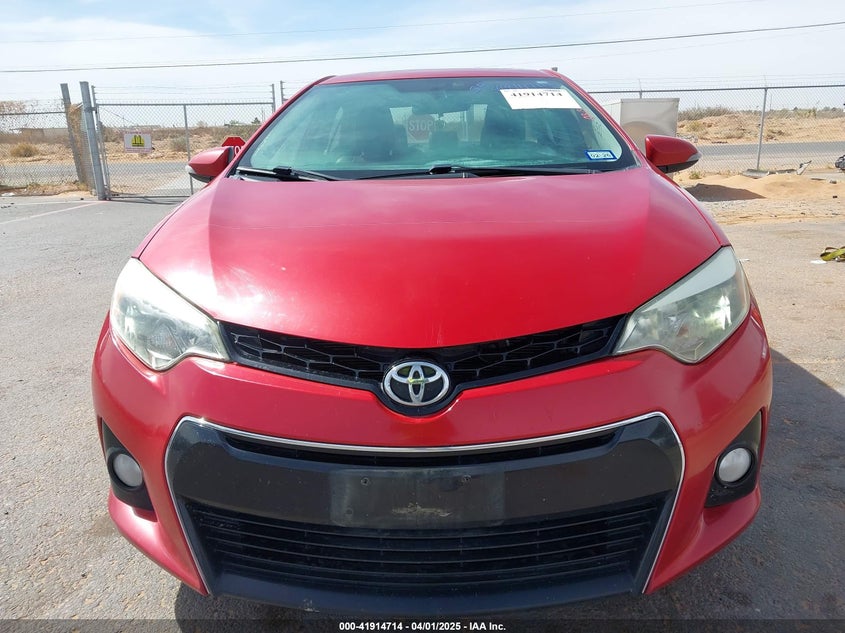2015 TOYOTA COROLLA VIN: 2T1BURHE4FC349467