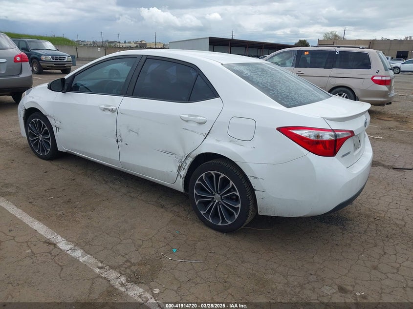 2016 TOYOTA COROLLA S PLUS - 5YFBURHE8GP464848