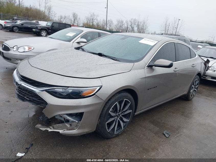VIN 1G1ZG5STXNF207709 2022 CHEVROLET MALIBU FWD RS
