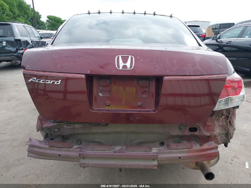 2010 Honda Accord VIN: 1HGTP2F35AA109475 Lot: 41915207