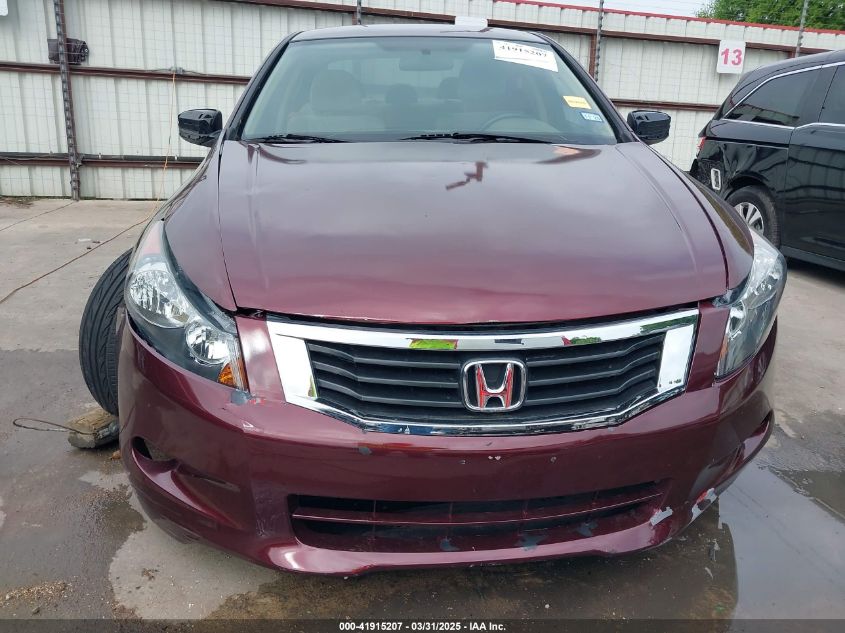 2010 Honda Accord VIN: 1HGTP2F35AA109475 Lot: 41915207