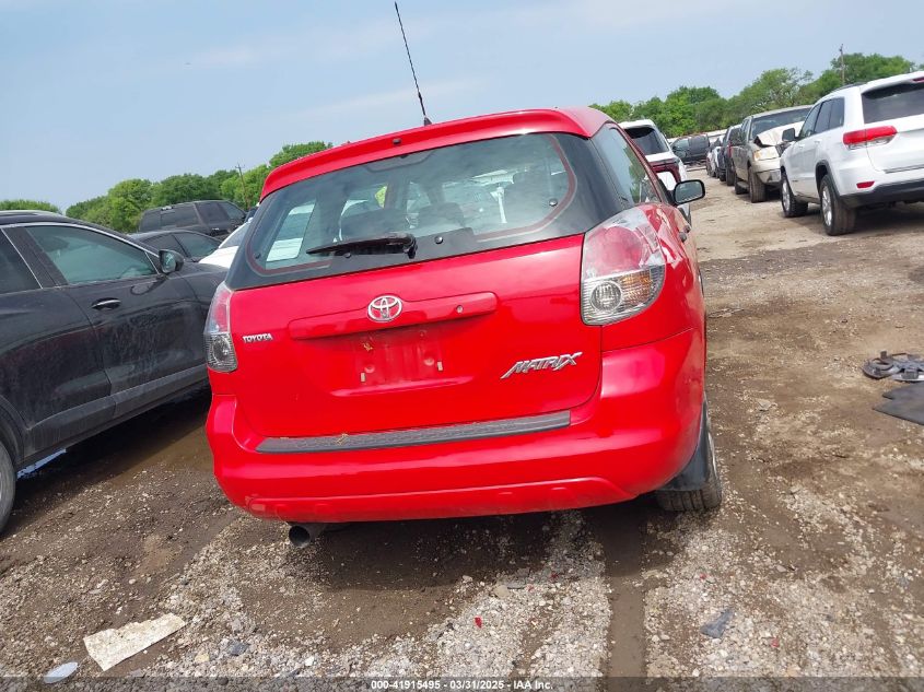 2007 Toyota Corolla Matrix Xr VIN: 002T1KR32EX7C6337 Lot: 41915495