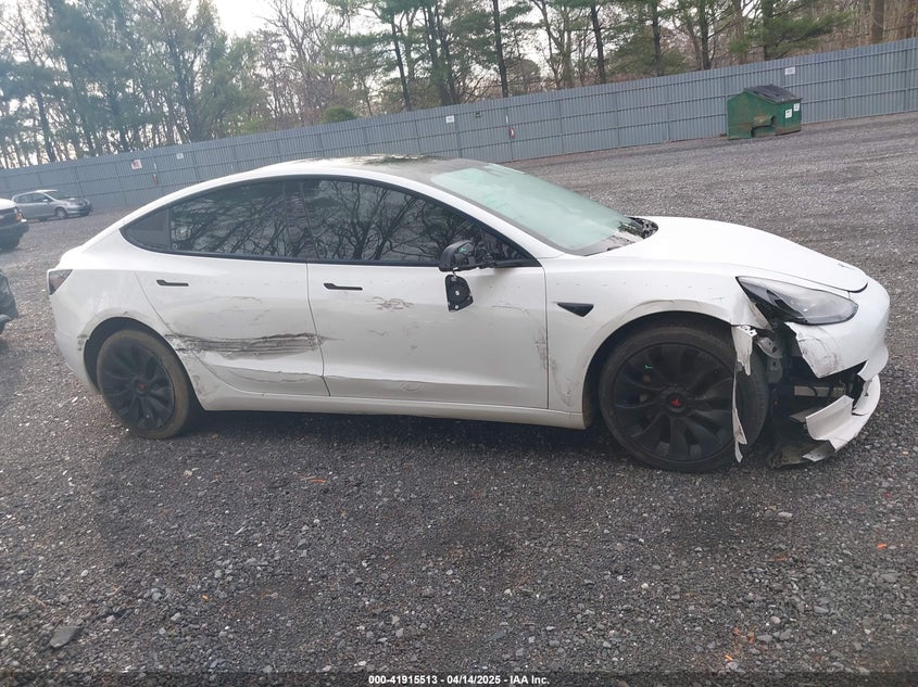 2021 TESLA MODEL 3 VIN: 5YJ3E1EB8MF974007