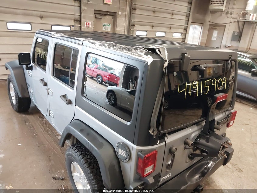 2014 JEEP WRANGLER UNLIMITED SPORT - 1C4BJWDG3EL305899