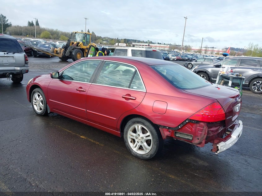 2006 HONDA ACCORD VIN: 1HGCM56376A132077