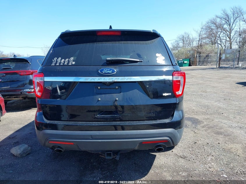 2017 FORD EXPLORER VIN: 1FM5K8BH4HGD73302