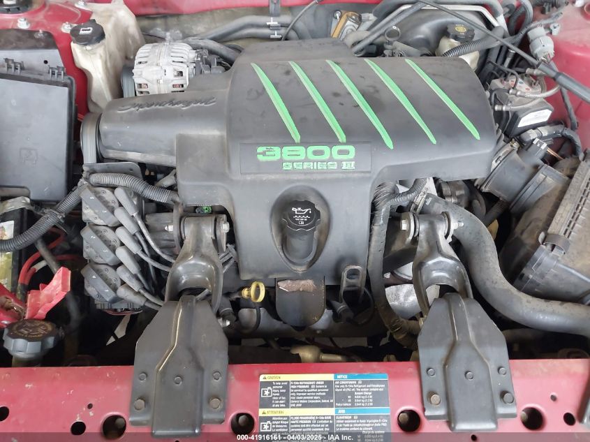 2006 Pontiac Grand Prix Gt VIN: 2G2WR554X61308965 Lot: 41916161