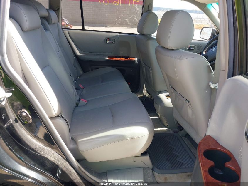 2006 Toyota Highlander Hybrid Limited V6 VIN: JTEEW21A660023732 Lot: 41916187