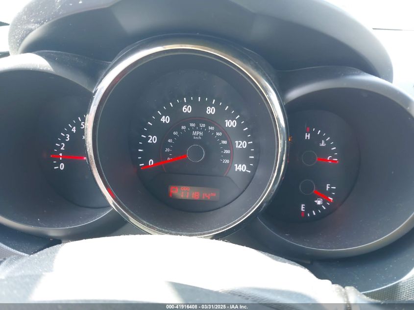 2010 Kia Soul VIN: KNDJT2828A7118216 Lot: 41916408