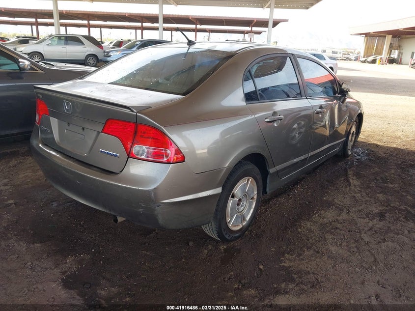 2008 HONDA CIVIC HYBRID VIN: JHMFA36288S028290