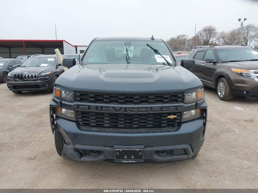 2021 CHEVROLET SILVERADO 1500 VIN: 1GCPYBEKXMZ324698