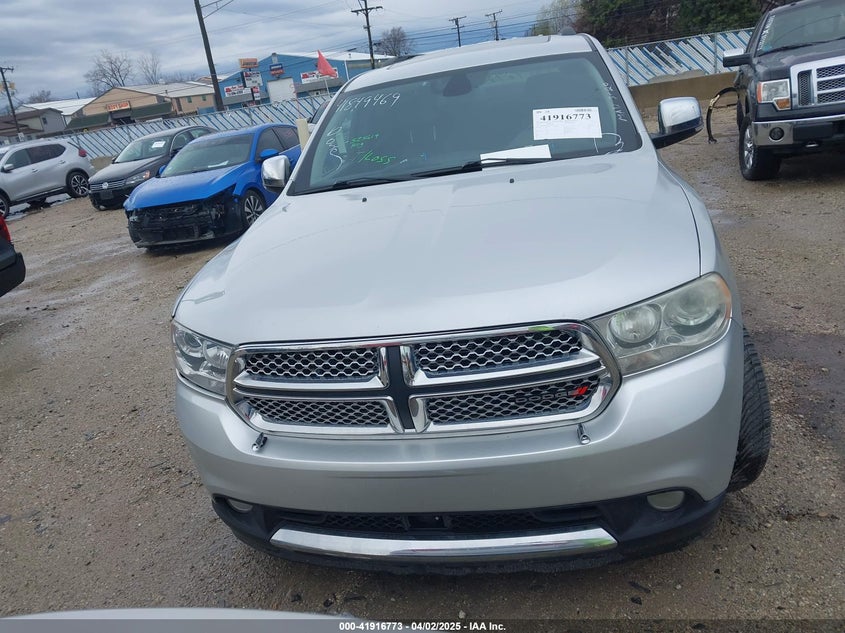 2011 DODGE DURANGO VIN: 1D4SD5GT0BC592952
