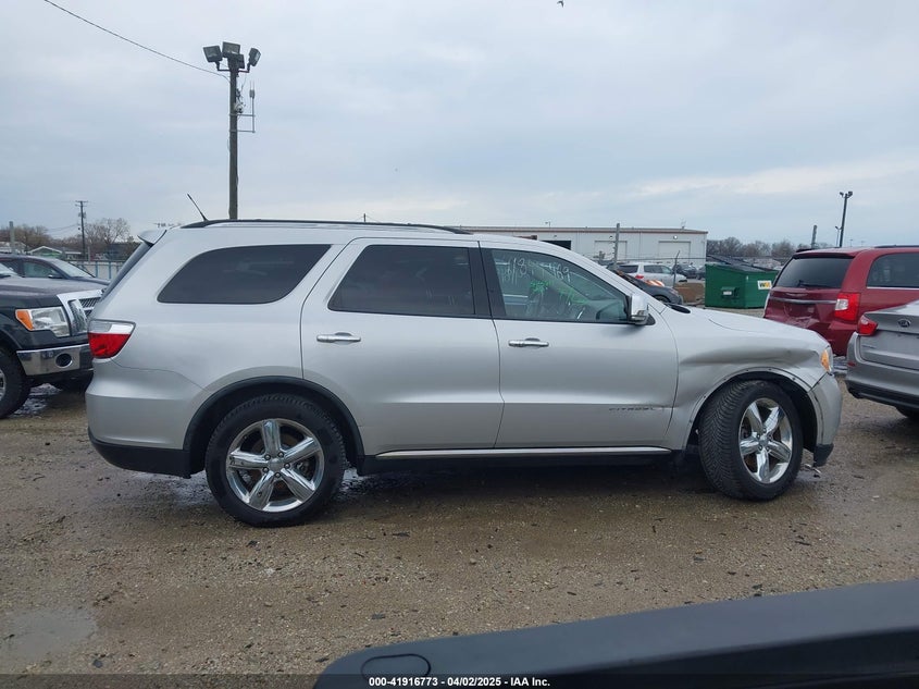 2011 DODGE DURANGO VIN: 1D4SD5GT0BC592952