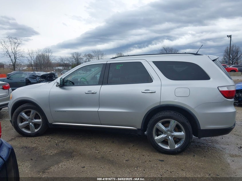 2011 DODGE DURANGO VIN: 1D4SD5GT0BC592952